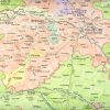 Hand Illustrated by Mark P Ryan - Champagne Wine map