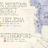 Napa Valley Wine Map Illustrated by Mark P Ryan
